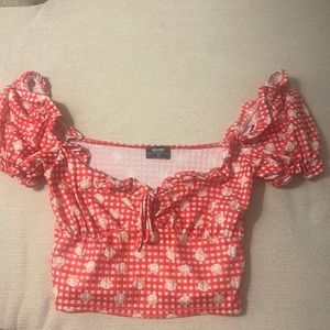 Sanrio hello kitty red white size 10